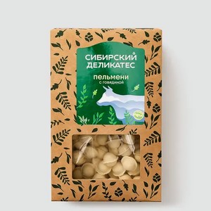 Пельмени «Сибирский деликатес» с говядиной, 500 г
