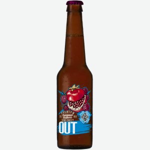 OUT premium малина-гранат полусладкая 0.45 л