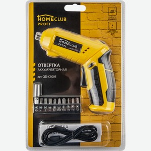 Отвертка аккумуляторная ЛЕНТА Profi, Арт. QD-CS003