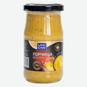 Горчица Жгучая UNI DAN 170г ст/б