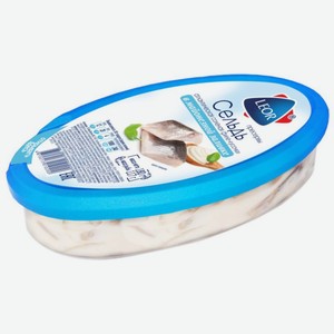 Сельдь Leor атлантическая соленая филе-кусочки в майонезной заливке 180г, 180 г