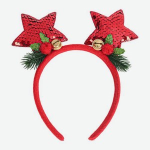 Ободок Карнавальный с новогодним декором NY25MZ17MK в ассортименте