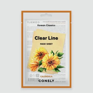 Тканевая маска «Consly» балансирующая с экстрактом календулы, 25 мл