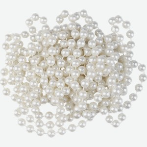 Бусы HOMECLUB цвет жемчуг, 10ммx5м