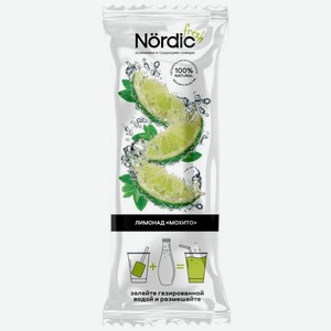 Основа для приготовления напитка Nordic Fresh Мохито фруктово-ягодная 52.5г, 52 г
