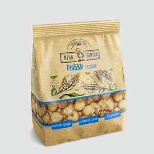 Печенье «Nina Farina» Рыбки с солью, 145 г