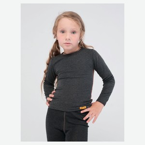Термофутболка детская Montida антрацит, р. 116-164