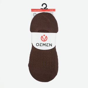 OEMEN Следки женские VN217 коричневый, Размер 23-25