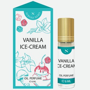 VANILLA Духи масляные Ice-cream, 6 мл