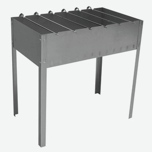 Мангал Стандарт 500х300х500мм в коробке с шампурами