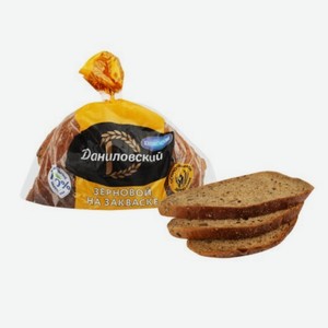 Хлеб КОЛОМЕНСКОЕ ДАНИЛОВСКИЙ Зерновой, в нарезке, 500г