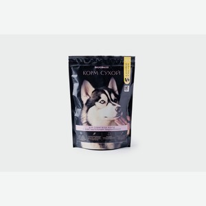 Корм сухой для собак всех пород с чувствительным пищеварением с индейкой и курицей 800 г