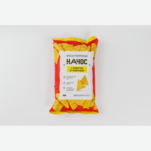 Чипсы кукурузные  Начос  с томатами и паприкой 125 г