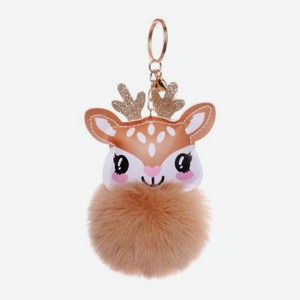 Брелок Олень пушистый в ассортименте