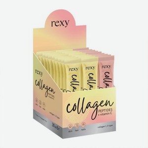 Концентрат для приготовления коллагенового напитка Лимон-ваниль/Нейтральный вкус Rexy Yong 6г в ассортименте