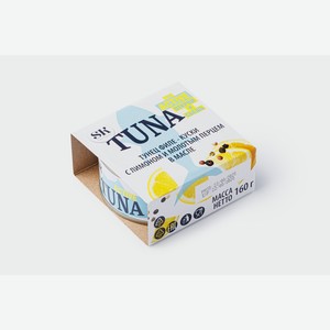 Тунец (скипджек) филе-куски с лимоном и молотым перцем в масле, 160 г 160 г