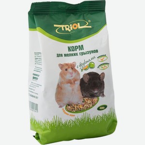 Корм Triol для мелких грызунов с фруктами 400г, 400 г