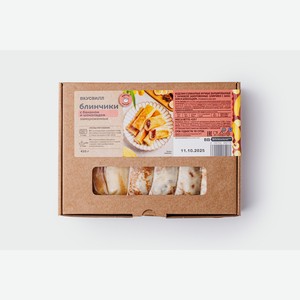 Блинчики с бананом и шоколадом, зам. 420 г