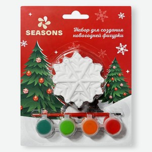 Набор Seasons для творчества для создания новогодней фигурки в ассортименте, 1 шт