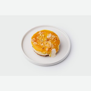 Оладьи морковные с семенами чиа, заварным кремом и соусом  Манго-Маракуйя , кафе 165 г