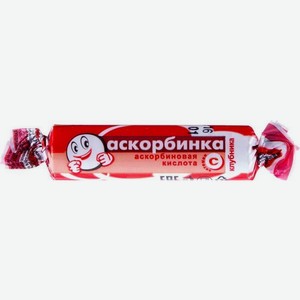 БАД Аскорбинка Фарм-Тигода клубника 30г, 30 г