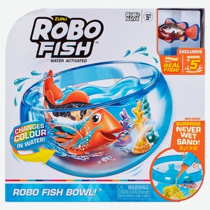 Набор игровой ZURU Robo Alive Аквариум с рыбкой, 1 шт в ассортименте