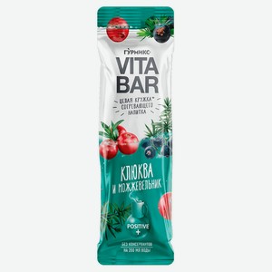 Основа для приготовления напитка «Гурмикс » Vitabar клюква и можжевельник, 25 мл