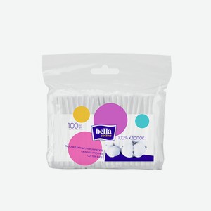 Ватные палочки BELLA Cotton, 100 шт