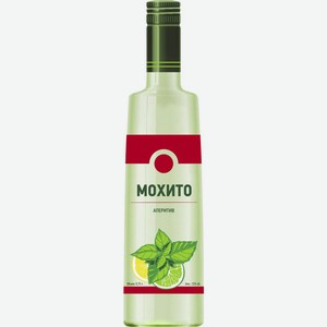 Аперитив ЧТМ fantasy brands Mojito Мохито непрозрачный алк.12%, Россия, 0.75 L