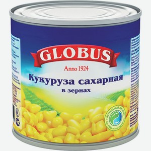 Кукуруза Глобус Сладкая В Зернах 425г