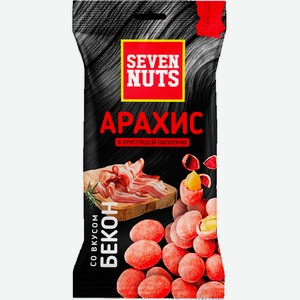Орехи Seven Nuts Арахис со вкусом бекона 50 г