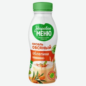 Кисель Здоровое меню овсяный с облепихой, 250 мл