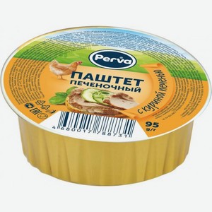 Паштет Perva Печеночный с куриной печенью, 95 г