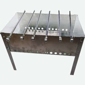 Мангал Практичный выбор 400х250мм с 6 шампурами