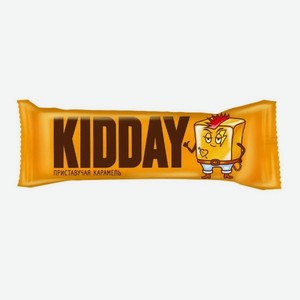 Батончик Kidday глазированный с начинкой со вкусом карамель 40г