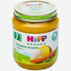 Овощное пюре Хипп 125г Овощное ассорти