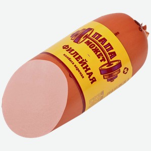 Колбаса ПАПА МОЖЕТ, Филейная, из мяса птицы, 100г