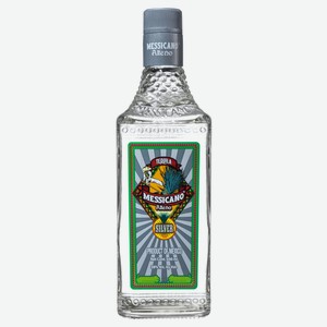 Текила Messicano Alteno Silver 38% Мексика, 0,5 л