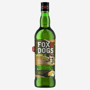 Висковой напиток Fox and Dogs Apple Россия, 0,7 л