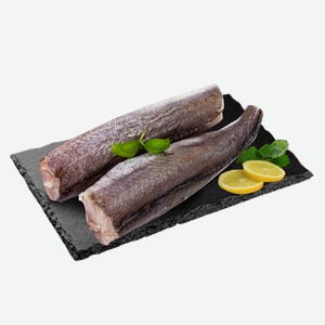 ХЕК СЕРЕБРИСТЫЙ, полуфабрикат из замороженного сырья (СП ГМ), 1кг