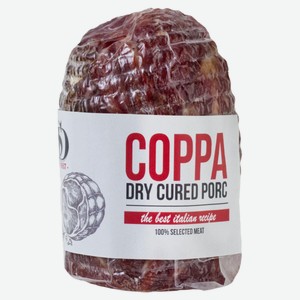 Вяленое мясо Шейка свиная сыровяленая «Сытный Дом» Коппа нарезка, вес цена за 100 г