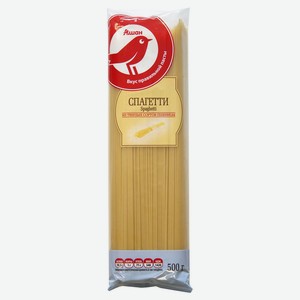 Спагетти АШАН Красная птица из твердых сортов пшеницы, 500 г