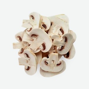 Шампиньоны свежие резаные, 300 г