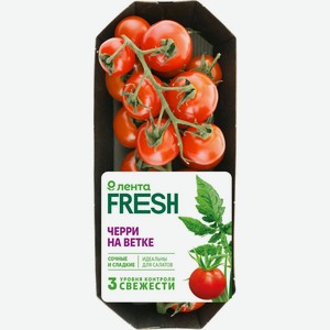Томаты ЛЕНТА FRESH черри на ветке, 250 г