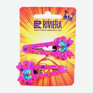 Заколка-зажим дет. с фиг мет/пласт 2шт арт.55100