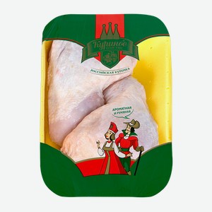 Окорочок КУРИНОЕ ЦАРСТВО, Цыпленка-бройлера, охлажденный (ТД Петелино), 1кг