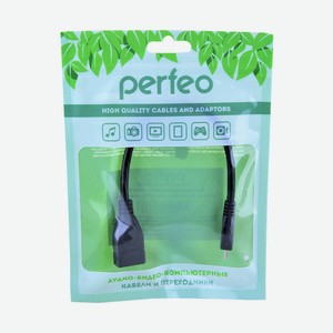 Кабель Perfeo usb2.0 A розетка micro usb вилка otg длина 0,2м U4202