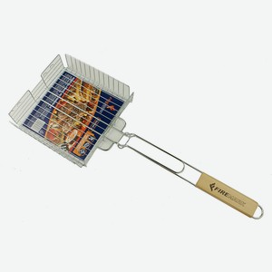 Решётка-гриль FIREMARK 22001 хром, регулируемая, 58-22x22x5см