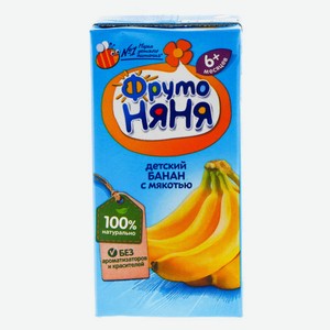 Нектар Фрутоняня Банановый 200мл