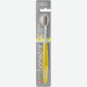 Зубная щетка BIOMED Комплексная с ионами серебра средняя, Россия